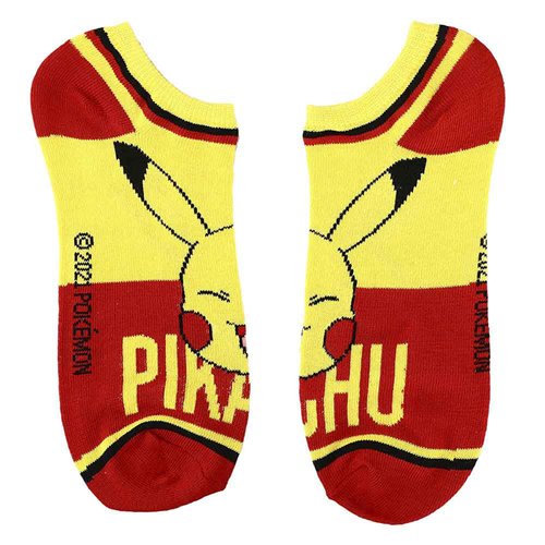 Pokemon Character Names Youth Ankle Sock 6-Pack