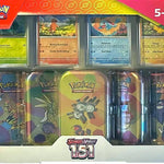 Pokemon Scarlet & Violet - 151 5-pack Mini Tins (Electabuzz, Scyther, Magneton, Dragonite, Gengar) (SEALED)
