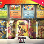 Pokemon Scarlet & Violet - 151 5-pack Mini Tins (Machamp, Kadabra, Meowth, Slowpoke, Arcanine) (SEALED)