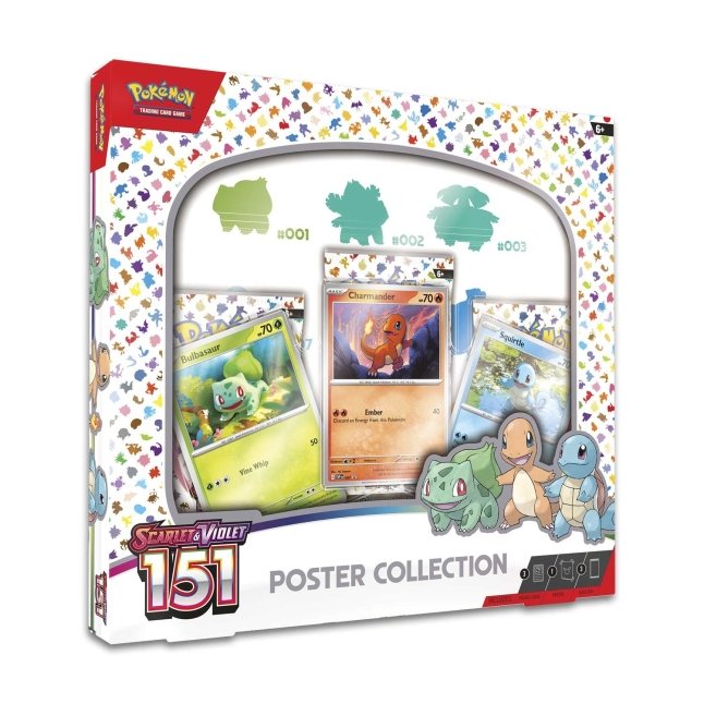 Pokémon TCG: Scarlet & Violet-151 Poster Collection (SEALED)