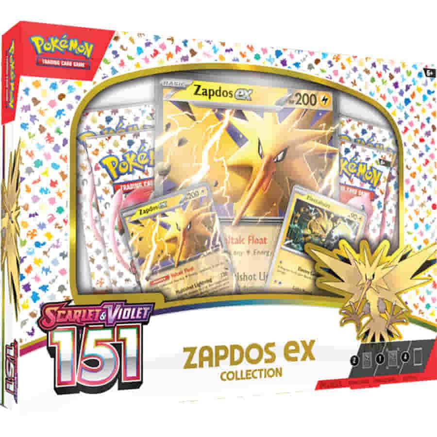 Pokémon TCG: Scarlet & Violet—151 Collection—Zapdos ex (SEALED)