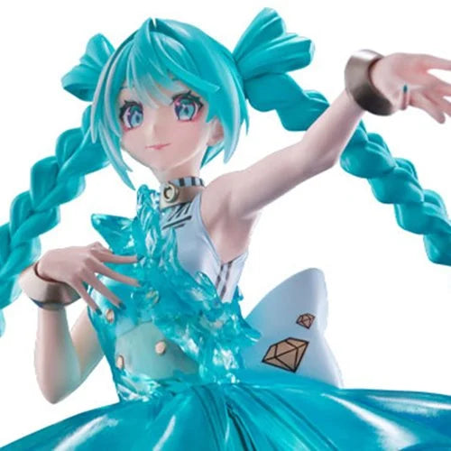 Vocaloid Hatsune Miku Emerald Gem Evolve Clearluxe Statue