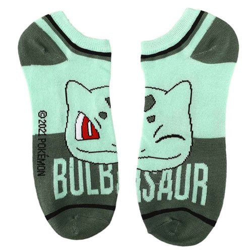 Pokemon Character Names Youth Ankle Sock 6-Pack