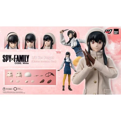 Spy x Family Code: White Yor Forger Winter Costume Version 1:6 Scale FigZero Action Figure