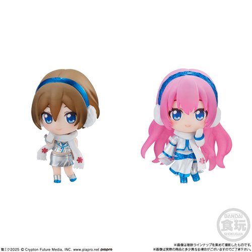 Vocaloid Snow Miku Collection Mini-Figure Case of 8