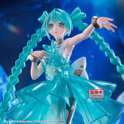 Vocaloid Hatsune Miku Emerald Gem Evolve Clearluxe Statue