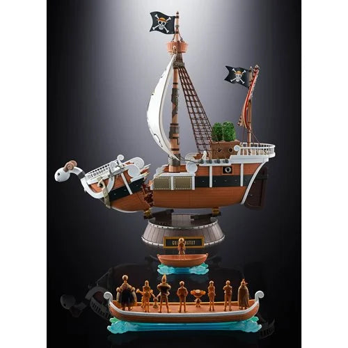 One Piece Going Merry Animation 25th Anniversary Memorial Edition Chogokin Vehicle