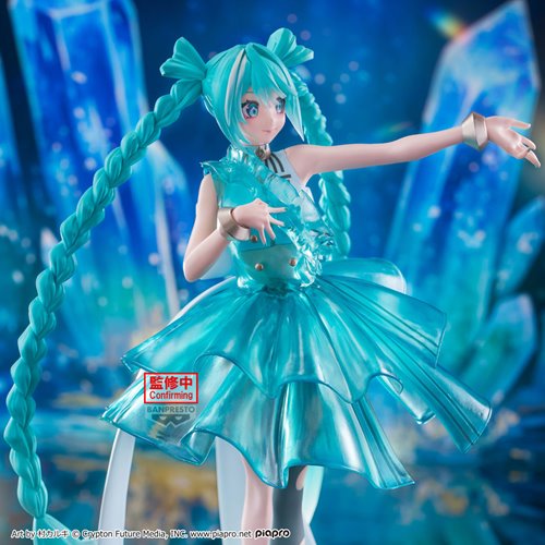 Vocaloid Hatsune Miku Emerald Gem Evolve Clearluxe Statue