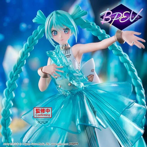 Vocaloid Hatsune Miku Emerald Gem Evolve Clearluxe Statue