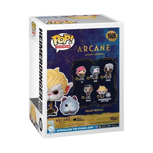 Arcane: League of Legends Heimerdinger with Poro Funko Pop! Vinyl Figure #1605