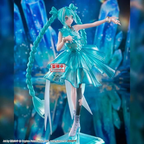 Vocaloid Hatsune Miku Emerald Gem Evolve Clearluxe Statue