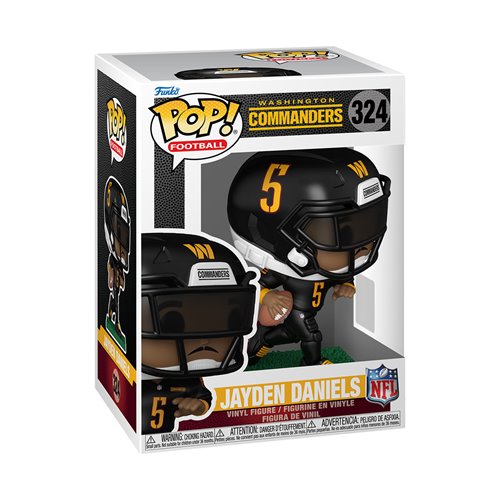 NFL Commanders Jayden Daniels Funko Pop! Vinyl Figure #324