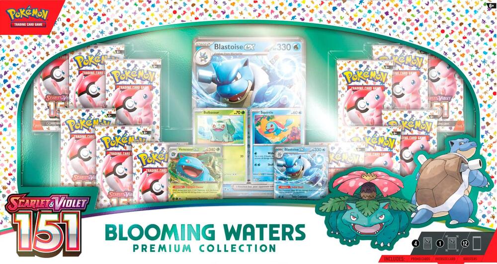 Pokemon Trading Card: Blooming Waters Premium Collection (SEALED)